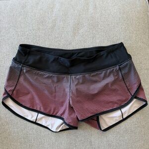 Lululemon waterproof 4 way stretch speed shorts